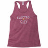 electro city Racerback Tank