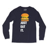 just eat it burger lover Long Sleeve Shirts