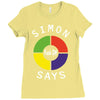 simon says funny Ladies Fitted T-Shirt