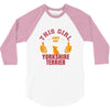 This Girl Loves Yorkshire Terriers 3/4 Sleeve Shirt