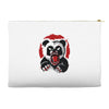 angry panda Accessory Pouches