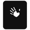 fringe hand Mousepad