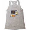 not paying attention Racerback Tank