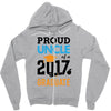 Class of 2017 Proud Uncle Graduation Zipper Hoodie