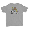 baseball game on short Youth Tee
