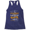 I'm a december woman I was born with my heart Racerback Tank