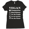 vegan Ladies Fitted T-Shirt