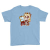 triple beagle portrait Youth Tee
