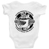 given enough coffee i could rule the world white Baby Onesie
