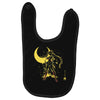 the moon Baby Bibs