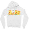 pizza campfire story Zipper Hoodie