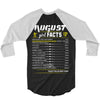 August Girl Facts Virgo 3/4 Sleeve Shirt