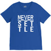 never settle V-Neck Tee