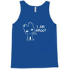 i am groot' guardians of the galaxy movie funny baby groot Tank Top