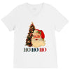 vintage santa christmas V-Neck Tee