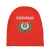 snowman christmas Baby Beanies