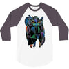 polygonal owl 3/4 Sleeve Shirt
