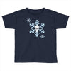 skull snowflakes alternative christmas jumper Toddler T-shirt