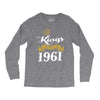 kings are born in 1961 Long Sleeve Shirts