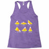 candy corn are triangles Racerback Tank