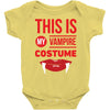 this is my vampire costume Baby Onesie