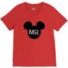 Mr. and Mrs. Matching V-Neck Tee