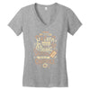 driver picks the music Women's V-Neck T-Shirt