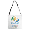 rio 2016 olympic games Adjustable Strap Totes