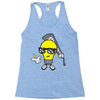 light blub guy Racerback Tank