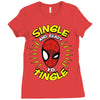 friendly neighborhood single man Ladies Fitted T-Shirt