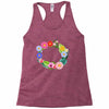 personalize baby name bodysuit Racerback Tank