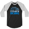 i'd rather be skiing 3/4 Sleeve Shirt