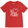 girls fish too only prettier V-Neck Tee
