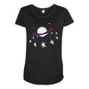 Saturn Swing Maternity Scoop Neck T-shirt