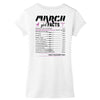 March Girl Facts Aries Women's V-Neck T-Shirt