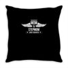 i have two titles Throw Pillow