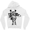 nerd giraffe Zipper Hoodie