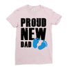 proud new boy Ladies Fitted T-Shirt