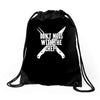 don't mess with the chef Drawstring Bags