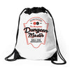Welcome To My Table Dungeon Master Drawstring Bags
