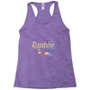 rainbow road Racerback Tank
