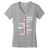take a knee Women's V-Neck T-Shirt