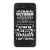I Am An October Women iPhone 7 Plus Case
