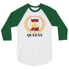 Queens Crown 3/4 Sleeve Shirt