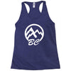 bc mountains british col Racerback Tank