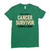 This Is What a Cancer Survivor Looks Like Ladies Fitted T-Shirt