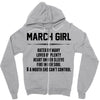 March Girl Hated By Many Zipper Hoodie
