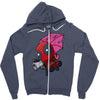 lil big mouth Zipper Hoodie