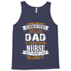 Super Cool Dad Of A Freaking Awesome Nurse Tank Top