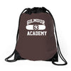 gilmour academy   as worn by dave   pink floyd   mens music Drawstring Bags